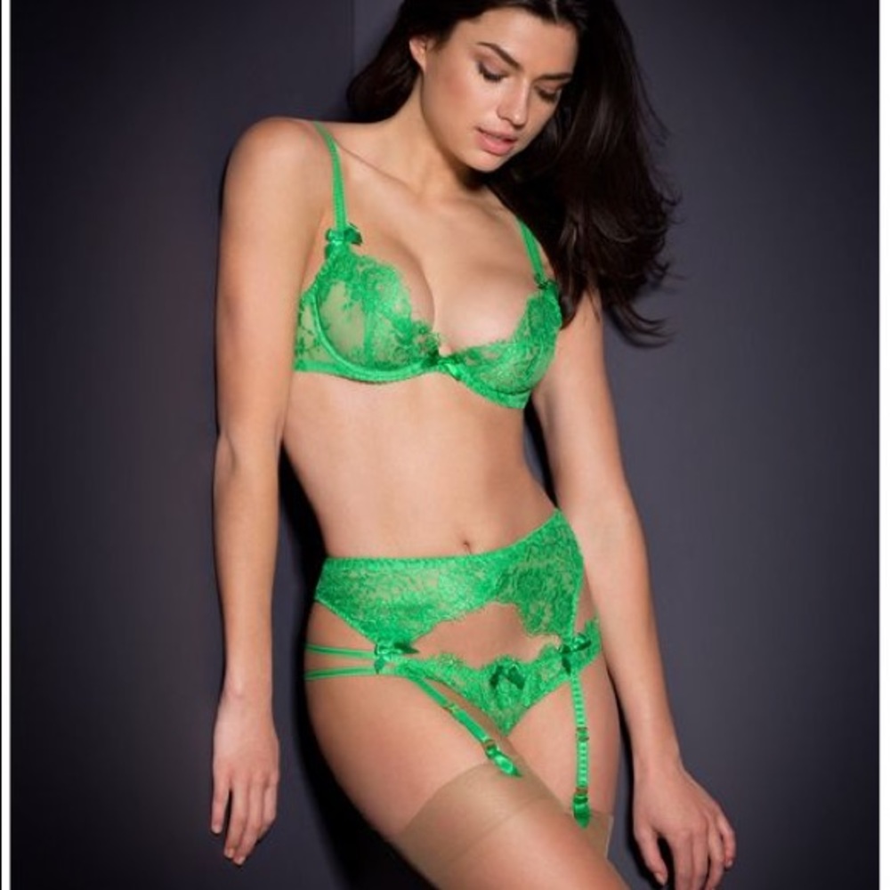 AGENT PROVOCATEUR PAYGE BRA 32D BRIEF AP2 SMALL - Picture 2 of 8